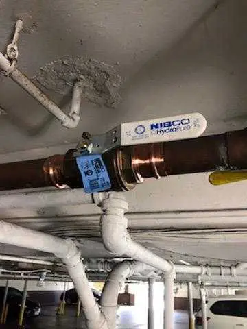 Copper pipe repair and valve work for Backflow Testing in Long Beach